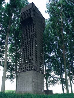 Luchtwachttoren in Nieuw-Namen.